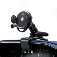 HUMBLE Universal 360 Car Phone Holder, Dashboard Phone Mount Clip Stand (CR-100) - Black