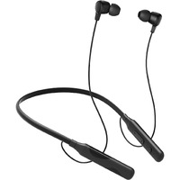 AUDIFY Bluetooth Neckband 5.1 Wireless Headphones with Mic, Deep Bass, 10mm Drivers, Clear Calls, Dual Pairing, Type C Fast Charging, Magnetic Buds, Voice Assistant & IPX5 Wireless Neckband (Black