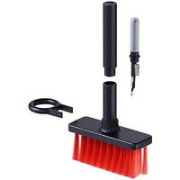 GLUN Multipurpose Cleaning Brush 5-in-1 Multi-Function Cleaning Tools Kit (Keyboard Brush, TWS Cleaner, Key Puller, Metal Pen Tip, High Density Brush) Random