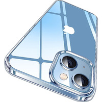 Prolet Case for iPhone 14 Silicone Case Clear Transparent Shockproof Protective Phone Soft Silicone Slim Cover for iPhone 14 (Transparent)
