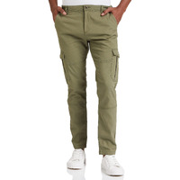 Amazon Brand - Symbol Men's Stretchable Cargo Pants | Chinos | Casual Trousers (Slim Fit) (Light Olive_32)