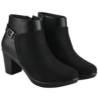 Shoetopia girls BT-3407 Black Ankle Boot - 8 UK (Girls-BT-3407-Black)