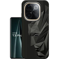 VIDO Exclusive Soft Back Case Cover for Vivo T3 Pro 5G / IQOO Z9s Pro 5G (Shock Proof |360 Degree Complete Protection)