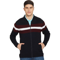 Amazon Brand - Symbol Men's Acrylic Round Neck Sweater (SWR-27_Dk Navy_Medium)