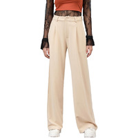 KOTTY Womens Polyester Blend Straight Fit Trousers