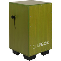 Clapbox Adjustable Snare Cajon CB40- Olive Green, Birch Wood (H:50 W:30 L:30) - 3 Internal Snares