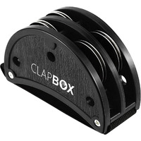 Clapbox Foot Tambourine - Jingles, Black