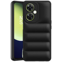 Plus Puffer Case Camera Protection Soft Back Cover for OnePlus Nord Ce 3 Lite 5G - Black