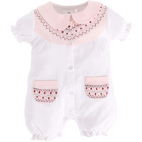 BabyGo Half Sleeves Baby Romper| 100% Cotton Rompers for New Born Baby| Baby Dress | Sleepsuit for Baby Girls| Onesies| 0-3M| 3-6M| 6-9M| 9-12M| Infant Clothes