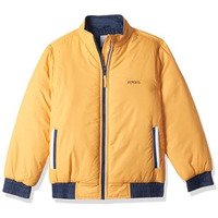 Amazon Brand - Symbol Boys Full Sleeve Jacket || Regular Fit || High Neck Stand Collar || Quilted Jacket for Boys