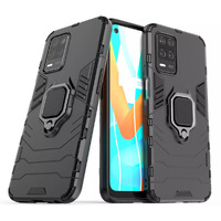 SPAZY CASE Realme Narzo 30 5G / Realme 8 5G / 8s 5G Back Cover | Dual Layer Armor Defender Full Body Protective + PC Hybrid Kickstand Back Case for Realme Narzo 30 5G / Realme 8 5G / 8s 5G