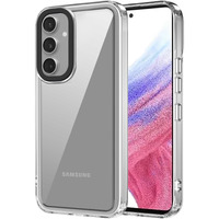 Zapcase Back Case Cover for Samsung Galaxy A55 5G | Compatible for Samsung Galaxy A55 5G Back Case Cover | Case Cover for Samsung Galaxy A55 5G with Camera Protection | (TPU + PC | Transparent)