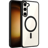 Zapcase Back Case Cover for Samsung Galaxy S23 5G | Compatible for Samsung Galaxy S23 5G Back Case Cover | Scratch-Resistant Back Case Cover | Black