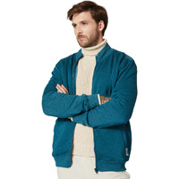 Amazon Brand - Symbol Men's Cotton Blend High Neck Fleece Sweatshirt Fog Teal Mel 2XL