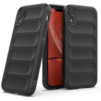Zapcase Back Case Cover for iPhone XR | Compatible for iPhone XR Back Case Cover | Liquid Silicon Case for iPhone XR with Camera Protection|Black