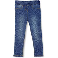 Amazon Brand - Jam & Honey Girls Elasticated Slim Fit Denim Jeans (Jegging) Med Blue