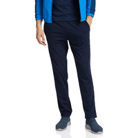 Amazon Brand - Symbol Men's Cotton Blend Jersey Track Pants (Regular Fit) Navy M