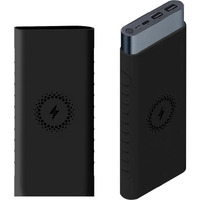 GadgetBite Silicone case for Xiaomi, 10000mAh Power Bank, for Xiaomi mi[Power Bank NOT Included]-Black