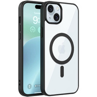 Zapcase Back Case Cover for iPhone 15 | Compatible for iPhone 15 Back Case Cover | Scratch-Resistant Back Case Cover | Black
