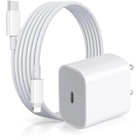 UNIGEN 20W PD 3.0 Original Fast Charger Adapter Compatible with iPhone 14/14 Plus/14 Pro/14 Pro Max, 13/12/11 Series, iPad with 1 Meter Type C to Lightning Data Cable (Adapter+Cable)