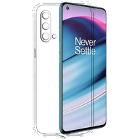 Tough Lee Back Case Cover for OnePlus Nord CE 5G (Silicon | Transparent | for Boys/Girls/Men/Women)