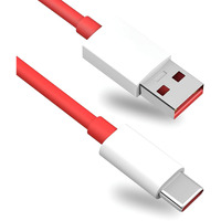 CROSSVOLT 80W Charging Cable USB to Type C Warp Charger SuperVooc/Dash Fast Charge Cable for One-plus 11,11R,10 Pro,10R,10T,9RT,9R,8R,8T Charge Cable for 6/6T/7/7T,Nord,Ce2 Lite5G,Ce 3 5G,Ce3 Lite,Red