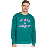 Levis Mens Cotton Crew Neck Regular Fit Sweatshirt (59638-0144_Alpine Green_Large)
