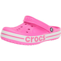 crocs unisex-adult Bayaband Clog ELECTRIC PINK Clog - 8 UK Men/ 9 UK Women (M9W11) (205089-6QQ)