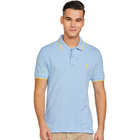 U.S. POLO ASSN. Men's Regular Fit T-Shirt (USTSHS1539_Lt. Blue_L)