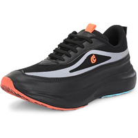Centrino Casual Shoe for Men | Cushioned Insole | Stylish Shoe |Sporty Lace-Up Design| Sneakers for Boys & Men 6832-1 Black