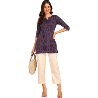 AAYLA Cotton Short Kurti For Women And Girls