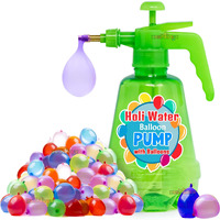 Zest 4 Toyz Holi Water Balloon Pump for Kids Easy to Use Water Pumping Station with 500 Water Balloons Pool Parties Supplies for Holi Celebrations (Assorted)