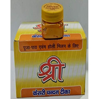 VR Creatives Chandan Kesar Tilak for Holi Pooja, Tika Paste -2 Jar of 25 Gm