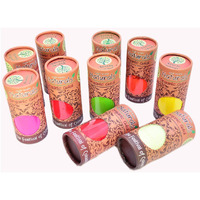 VR Creatives Organic Powdered Herbal Gulal Holi Color, Set of 3, 100 gram each box.
