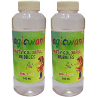 Magicwand Bubble Gun Refill Liquid 1.4 Litre BottlesPlease Do Not Add Water,Use As DeliveredMADE IN INDIA