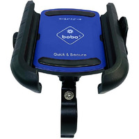 BOBO BM14 Quick Release Enhanced BM4 Waterproof Bike/Motorcycle/Scooter Mobile Phone Holder Mount, Ideal for Maps and GPS Navigation (Blue)