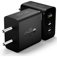 65W CMF by Nothing Gan Trio Charger Adapter | 3 Port USB Type C to A Fast Wall Charging Adaptor Compatible with CMF Phone 1/Nothing Phone 2a Plus/Phone 2A/Phone 2/Samsung Galaxy S24 Ultra