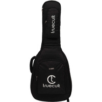 True Cult Acoustic Guitar Bag/Cover with Foam Padding {Black} Strong and Durable and shapes folk/classical guitars 38", 39", 40", 41"