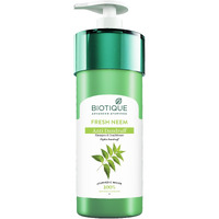 Biotique Fresh Neem Anti Dandruff Shampoo and Conditioner | Controls Dandruff | Eliminates Dryness, Flaking, and Itching | Hair Looks Fresh and Lustrous |Suitable for All Skin Types | 800ml