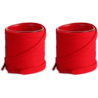 Lify 2 Pair Polyester Flat Shoe Laces for Athletic, Running - 5/16 Wide Shoelaces for Sneakers Shoes Boot Strings (180CM (70.86 Inch), Red)