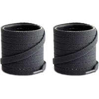 Lify 2 Pair Polyester Flat Shoe Laces for Athletic, Running - 5/16 Wide Shoelaces for Sneakers Shoes Boot Strings (180CM (70.86 Inch), Grey)
