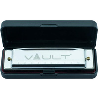 Vault HA1000 Key C 10-Hole Diatonic Harmonica/Mouth Organ For Beginner & Professional