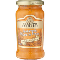Filippo Berio Tomato & Ricotta Pesto Bottle, 190 Gram