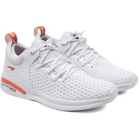 ASIAN Men s Creta-12 Men s Running Shoes With Breathable Knitted Upper | Gym,Training, Running Shoes For Men s & Boy s, White - 9 UK