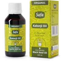 Safa Black Seed Oil Organic Cold Pressed Pure Kalonji Oil |Rich in Omega 3,6 & 9 Essential Fatty Acids|Promotes Immunity,Hair, Skin & Overall Health|Nigella sativa Black Cumin Seed Oil|Pack of 100 ml