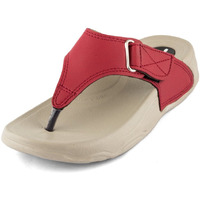 WELCOME Women s 0 Black Leather Slipper-7 UK (HF-13 (7) RED)