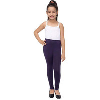 Robinbosky Premium Girls Purple Leggings(11-12 Years(34), RUSSIANVIOLET)