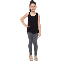 Robinbosky Premium Girls Melange Leggings(15-16 Years(40), ANTRAMELANGE)