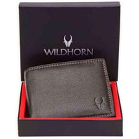 WildHorn Rfid Protected Leather Wallet For Men, Brown