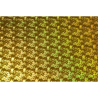 Paraspapermart Holographic Metallic Gift Wrapping sheets | Golden | Pack of 20 | 65 x 45 cm